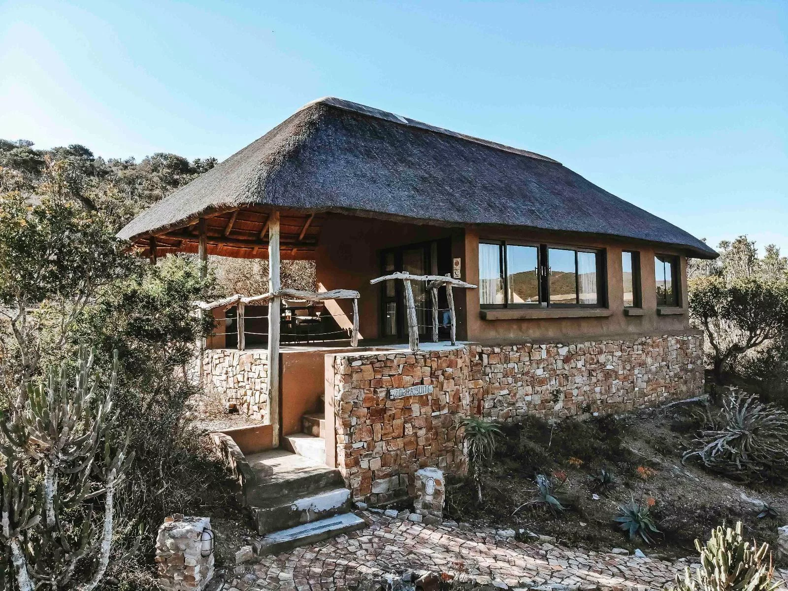 Zebra Chalet at Huntshoek Lodge Zebra Chalet at Huntshoek Lodge